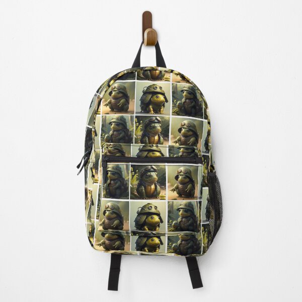 Item preview, Cute Baby Frog Army Collage Officer Cadet Major General designed and sold by Michael Voyler.