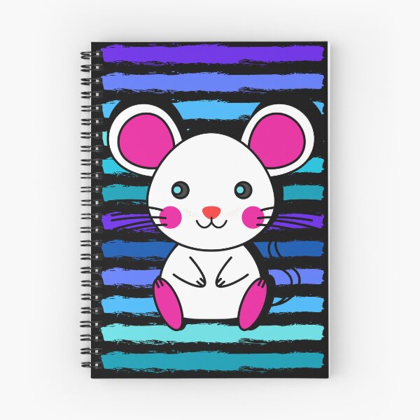 Item preview, White mouse with a red nose designed and sold by Sixcom.