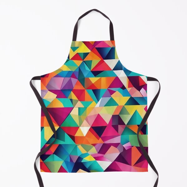 Item preview, Cubist Rainbow Spectrum - Geometric Harmony in Multicolored Brilliance designed and sold by Freak-Scene.