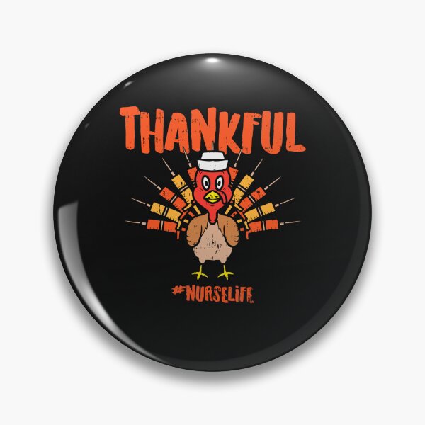 Item preview, Thankful Turkey Nurse Cute Thanksgiving Scrub Top Fall designed and sold by mainana78.
