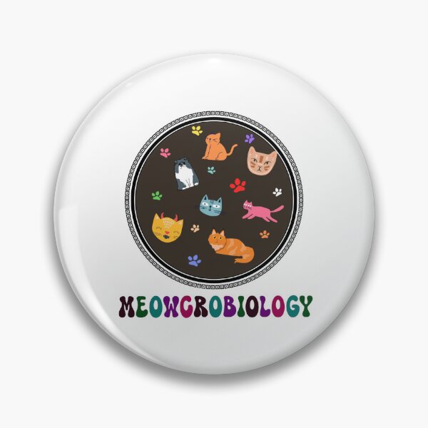 Item preview, Meowcrobiology Funny Microscopic Cats designed and sold by Allomensiaa.