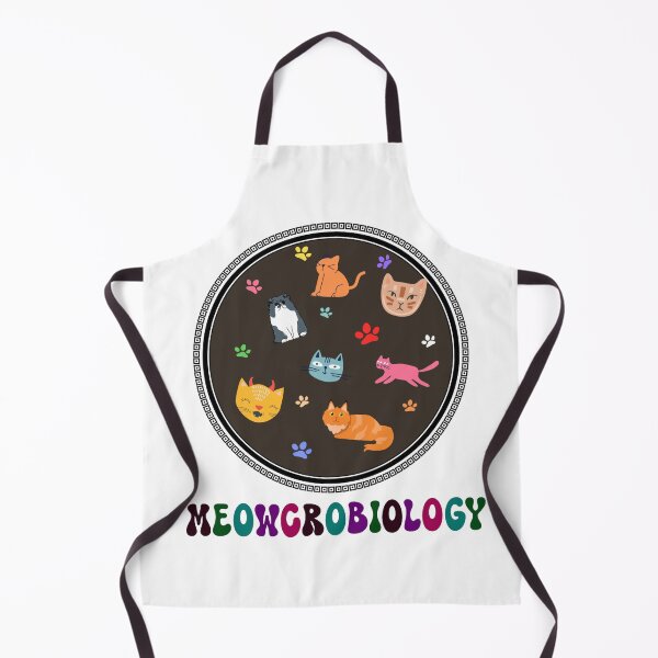 Item preview, Meowcrobiology Funny Microscopic Cats designed and sold by Allomensiaa.