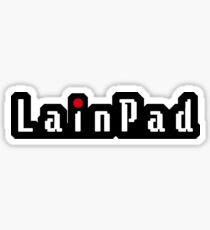 LainPad (ThinkPad logo - Lain) Sticker