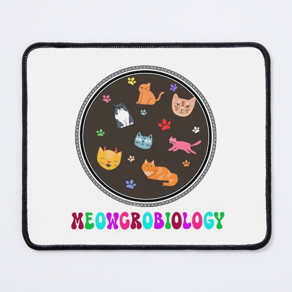 Item preview, Meowcrobiology Funny Microscopic Cats Gift Idea For Biology students  designed and sold by Allomensiaa.