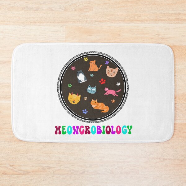 Item preview, Meowcrobiology Funny Microscopic Cats Gift Idea For Biology students  designed and sold by Allomensiaa.