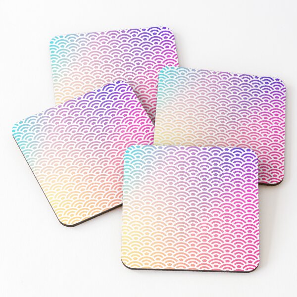 Item preview, Pastel Rainbow art deco pattern  designed and sold by Yaragold.