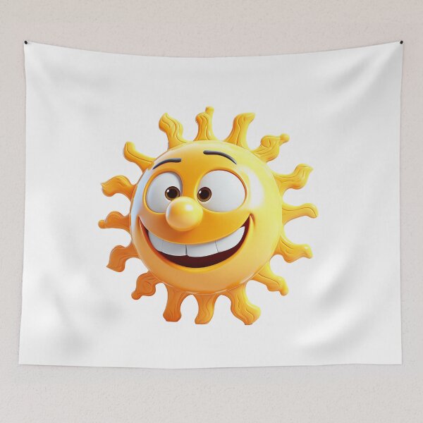 Item preview, Sun with face - Funny face character - Cute sun cartoon designed and sold by JansenGS.