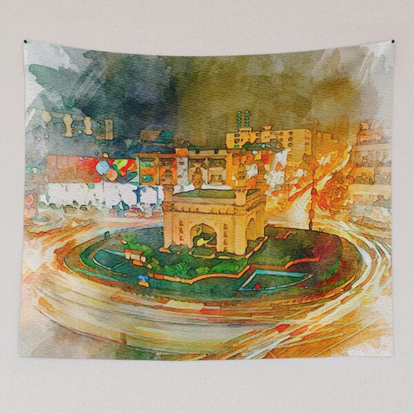 Item preview, A Watercolor Design of Karachi - Pakistan designed and sold by Sketch-Shack.