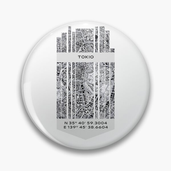Item preview, JAPAN Tokyo - Latitude/Longitude designed and sold by ALLesROUNDER.
