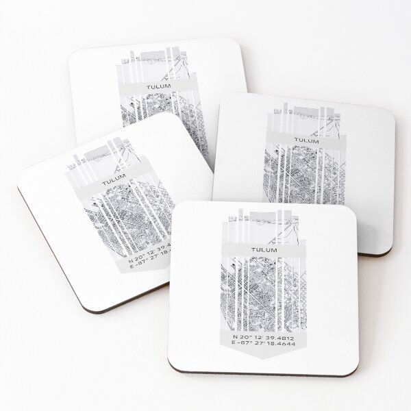 Item preview, MEXICO Tulum - Latitude/Longitude designed and sold by ALLesROUNDER.