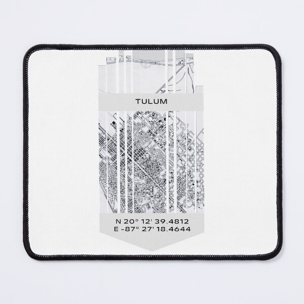 Item preview, MEXICO Tulum - Latitude/Longitude designed and sold by ALLesROUNDER.