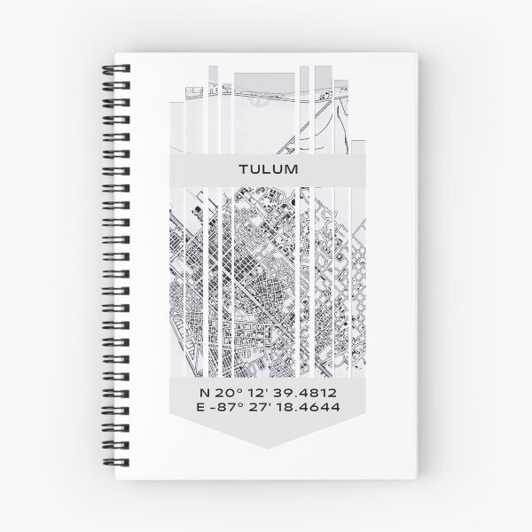 Item preview, MEXICO Tulum - Latitude/Longitude designed and sold by ALLesROUNDER.
