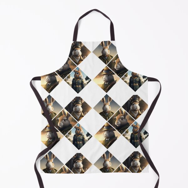 Item preview, Cute Baby Bunny Rabbits Army Collage Major General designed and sold by Michael Voyler.