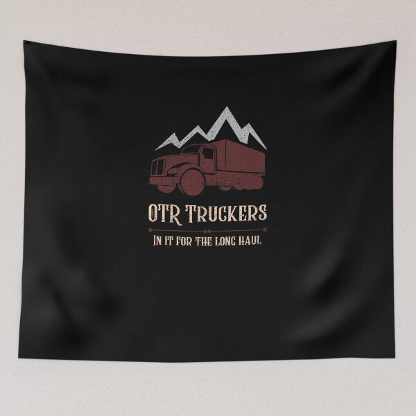 Item preview, OTR Trucker: In it for the long haul. designed and sold by Cajattire.