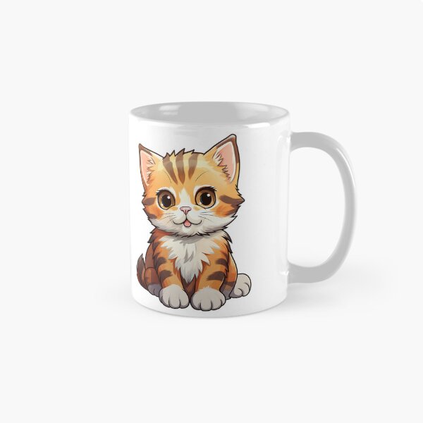 Item preview, Super Cute Cat Mug 4/4 designed and sold by Ricisme.