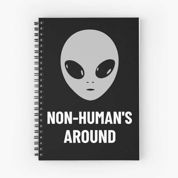 Item preview, non humans around alien T-Shirt designed and sold by Beyond The Veil.