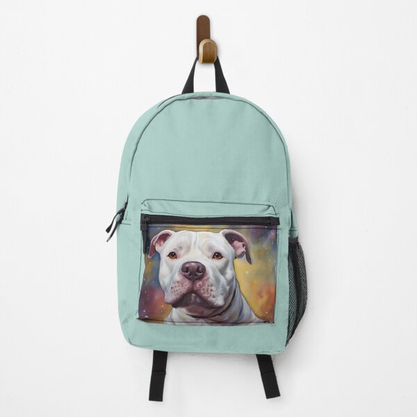 Item preview, White Pitbull Cosmos  designed and sold by PetArt  ⭐⭐⭐⭐⭐.
