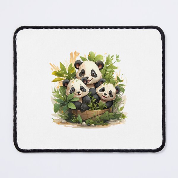 Item preview, Cute Panda Playtime: Joyful Bamboo Adventures designed and sold by hamishby.