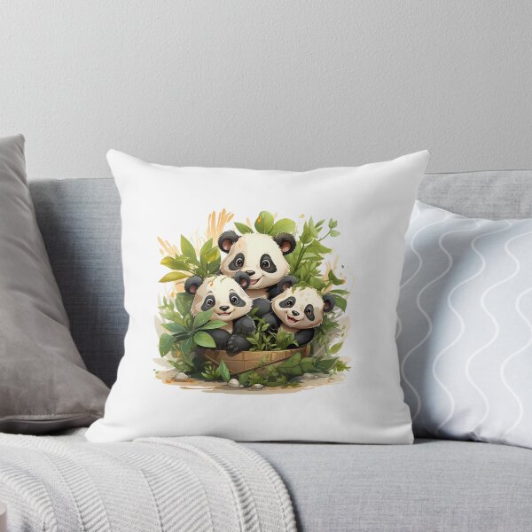 Item preview, Cute Panda Playtime: Joyful Bamboo Adventures designed and sold by hamishby.