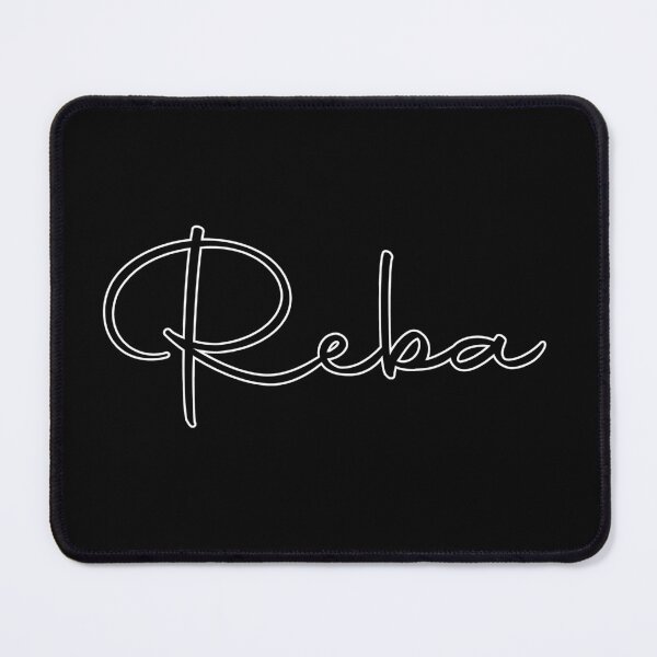 Item preview, Reba Cursive Name Label (Black) designed and sold by NafilNafiz.
