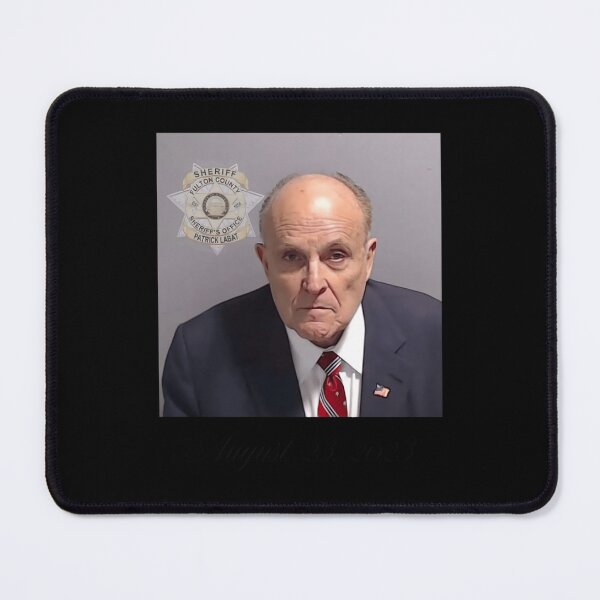 Item preview, Rudy Giuliani's Mugshot designed and sold by YungMcIlwain.
