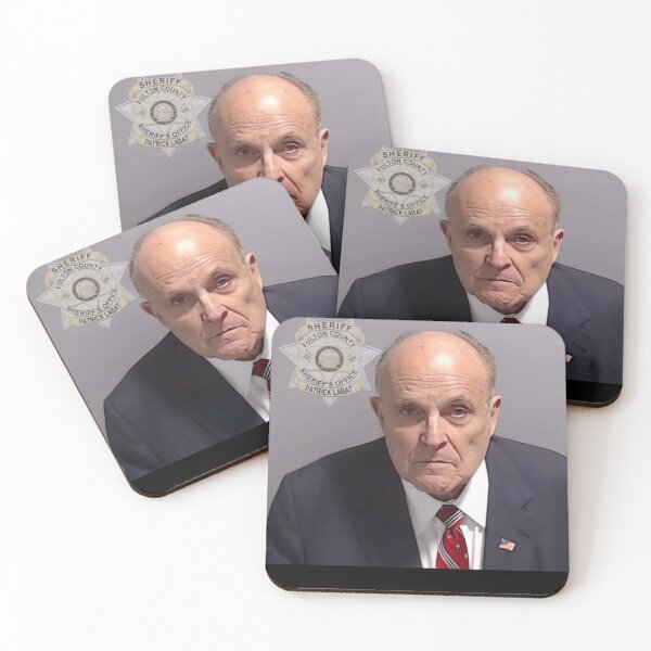 Item preview, Rudy Giuliani's Mugshot designed and sold by YungMcIlwain.