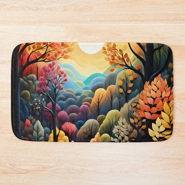 Item preview, Autumn countryside landscape 2 designed and sold by Red Witch Art.