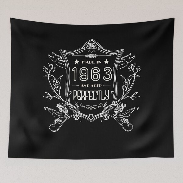 Item preview, Born in 1963 vintage art designed and sold by BALQYS.