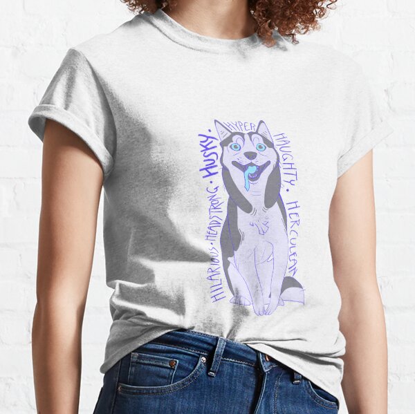Husky Alliteration Classic T-Shirt