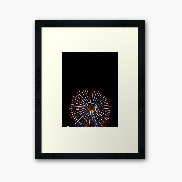 Yokohama Wheel Framed Art Print
