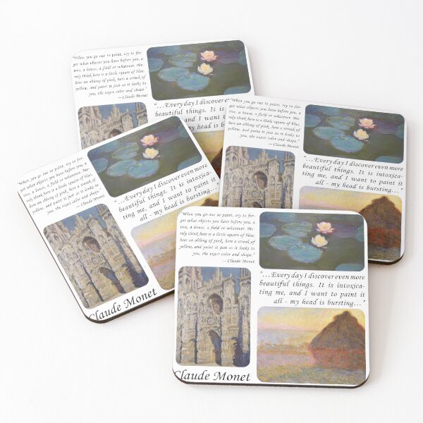Item preview, Impressionism, Impressionist painter, Claude Monet designed and sold by aestheticQuo.