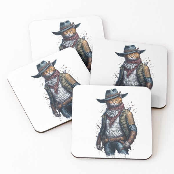 Item preview, cat cowboy designed and sold by jkrphoto.