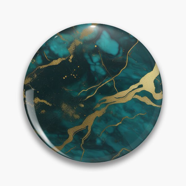 Item preview, Dark Teal Marble Texture with Gold Flecks  designed and sold by BirdsnStuff.