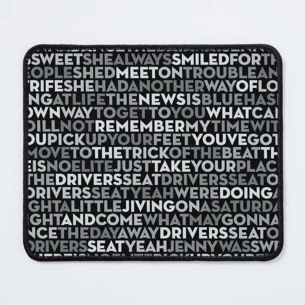 Item preview, Driver's Seat - Sniff 'n' the Tears (lyrics) v.2 designed and sold by x1brett.