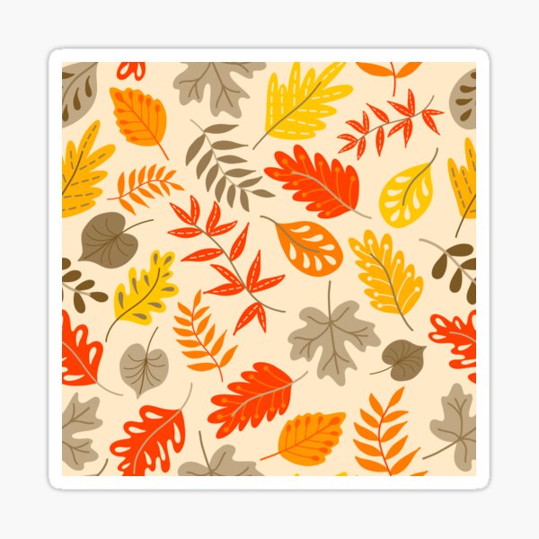 Item preview, Autumn Botanical Leaf Nature pattern designed and sold by Nicola-Rowe.