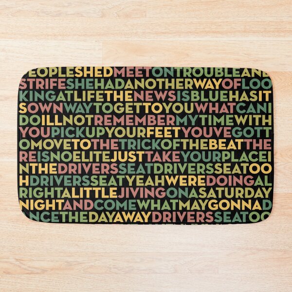 Item preview, Driver's Seat - Sniff 'n' the Tears (lyrics) v.3 designed and sold by x1brett.