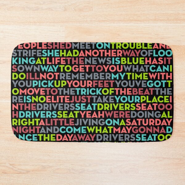 Item preview, Driver's Seat - Sniff 'n' the Tears (lyrics) v.4 designed and sold by x1brett.