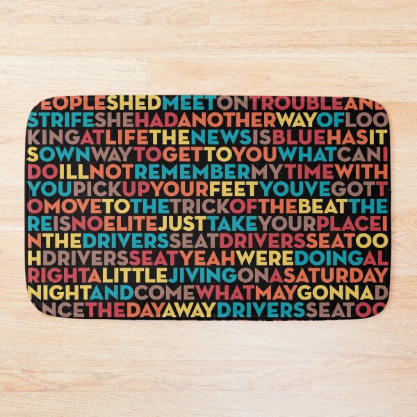 Item preview, Driver's Seat - Sniff 'n' the Tears (lyrics) v.5 designed and sold by x1brett.