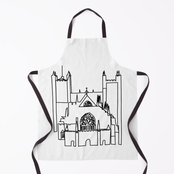 Item preview, Exeter Cathedral Doodle Style Line Drawing designed and sold by AdmiralJellicoe.