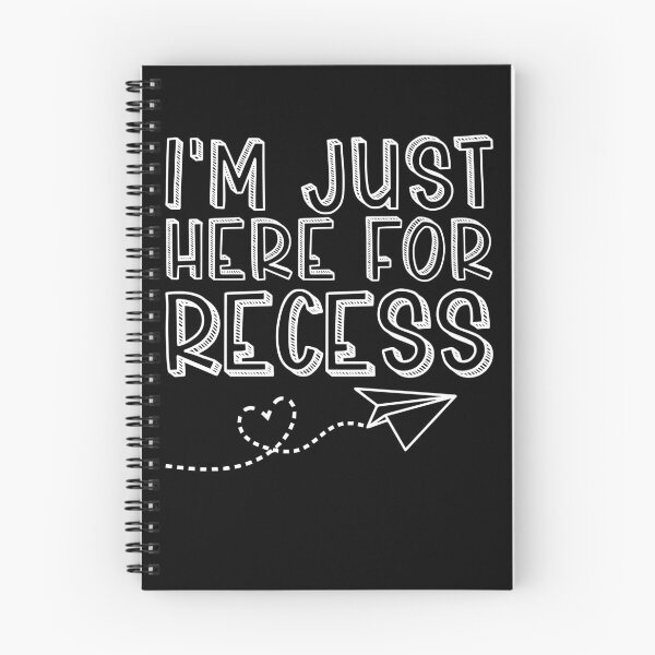 Item preview, I'm Just Here For Recess Funny Back To School Boys Recess Gear designed and sold by DynamicDesign.