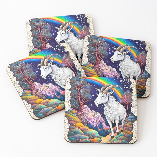 Item preview, Happy Goat designed and sold by ZenStickConcept.