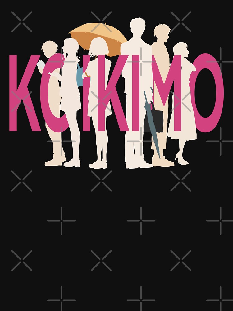 K1 Koikimo It's Too Sick to Call this Love Koi to Yobu ni wa Kimochi Warui  Anime Manga Characters Ryo Amakusa Ichika Arima Rio Kai Masuda Arie Glitch  Typography and Graphics Japanese