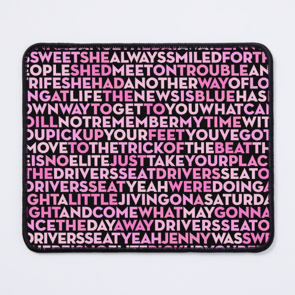 Item preview, Driver's Seat - Sniff 'n' the Tears (lyrics) v.6 designed and sold by x1brett.