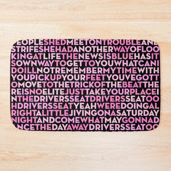 Item preview, Driver's Seat - Sniff 'n' the Tears (lyrics) v.6 designed and sold by x1brett.