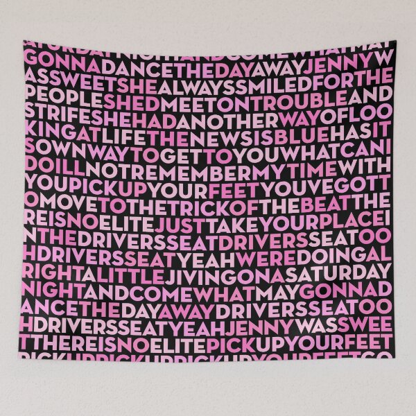 Item preview, Driver's Seat - Sniff 'n' the Tears (lyrics) v.6 designed and sold by x1brett.