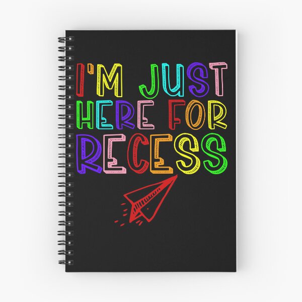 Item preview, I'm Just Here For Recess Funny Back To School Boys Recess Gear designed and sold by DynamicDesign.