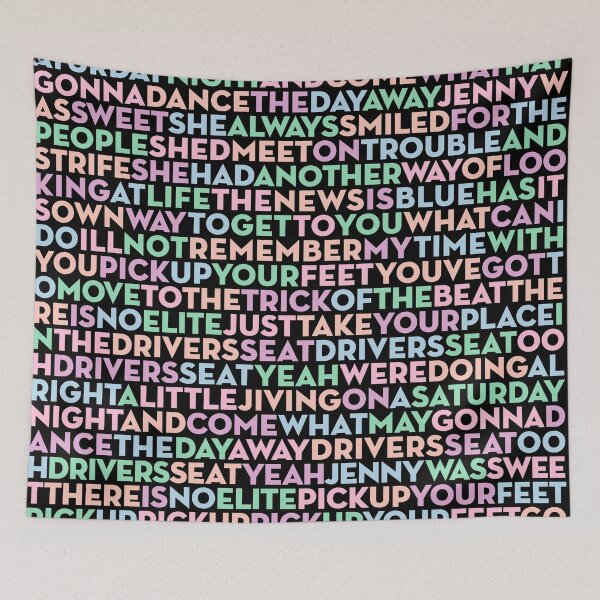 Item preview, Driver's Seat - Sniff 'n' the Tears (lyrics) v.7 designed and sold by x1brett.