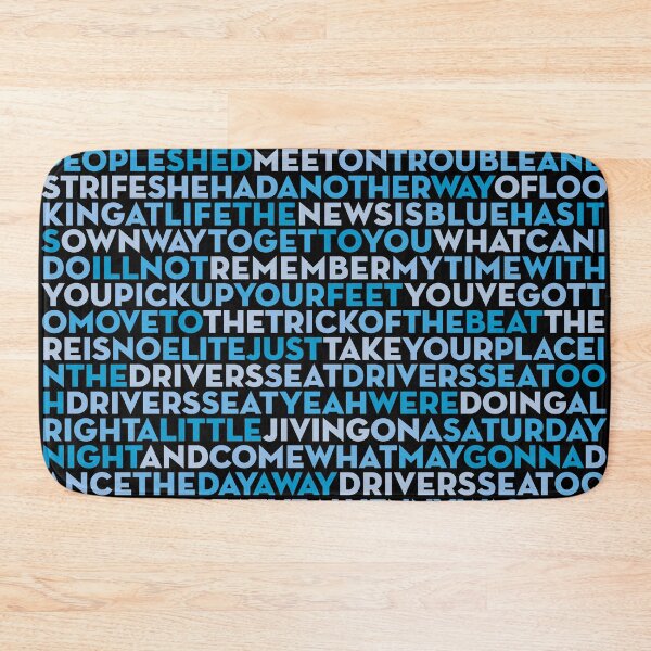 Item preview, Driver's Seat - Sniff 'n' the Tears (lyrics) v.8 designed and sold by x1brett.