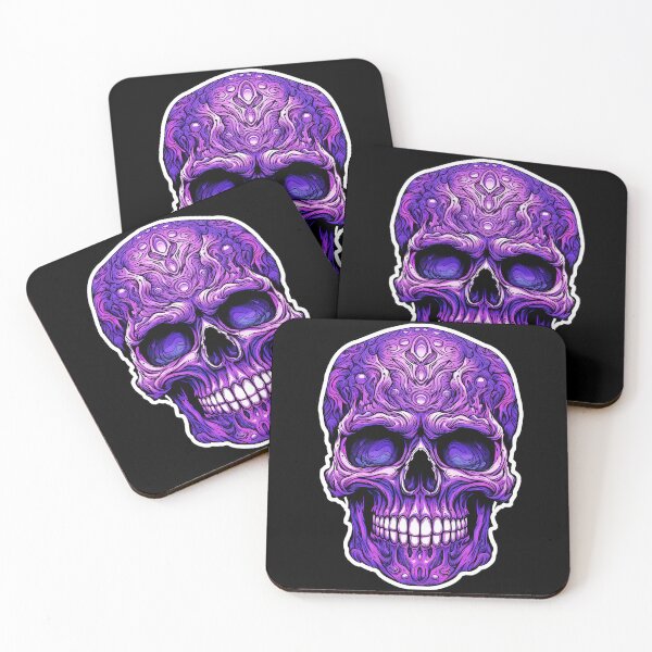 Item preview, Purple Fantasy Skull designed and sold by Ricisme.