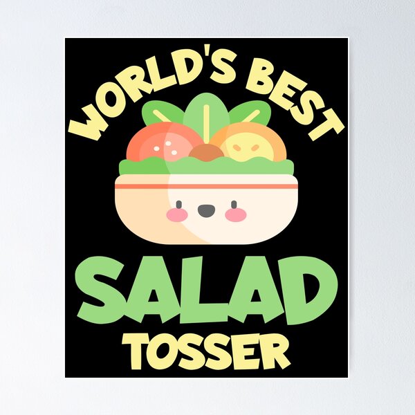 Word's Best Salad Tosser Sticker for Sale by BankaiChu